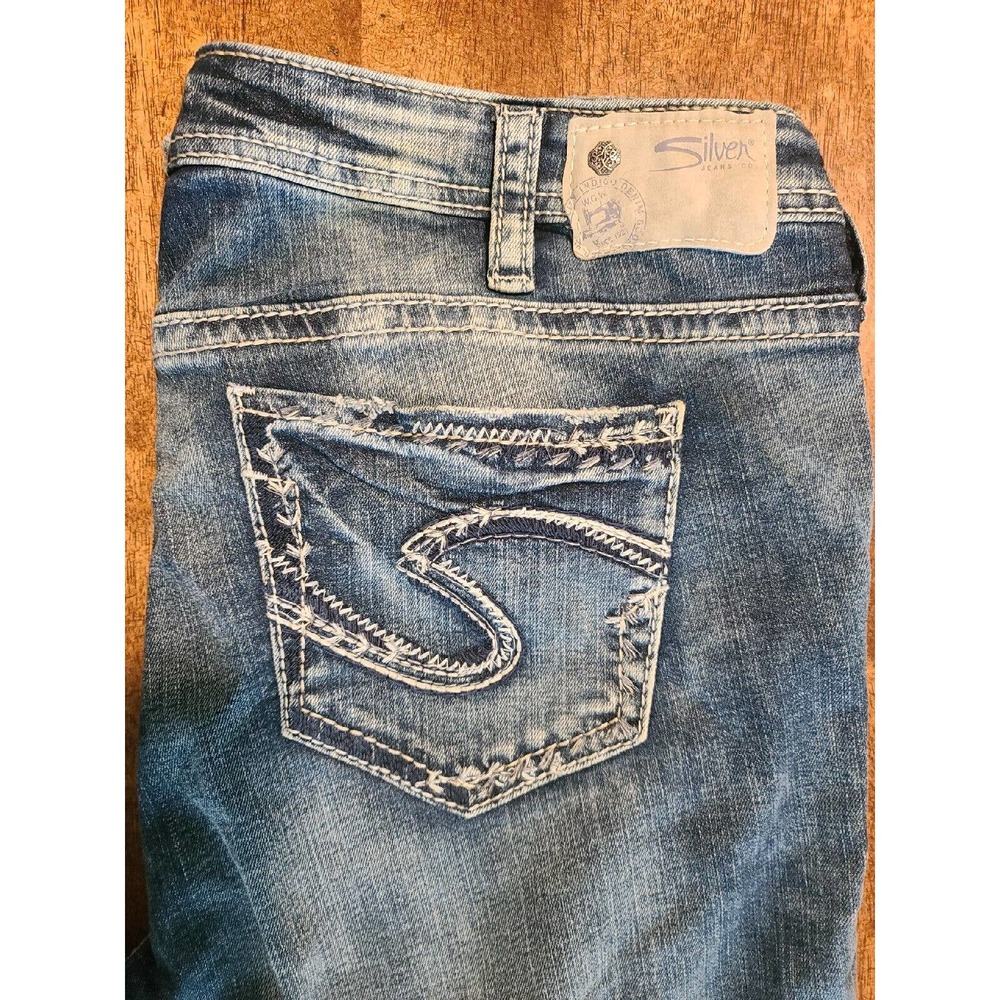 Silver Jeans AIKO Mid Slim Boot Classic Women's Jeans 14